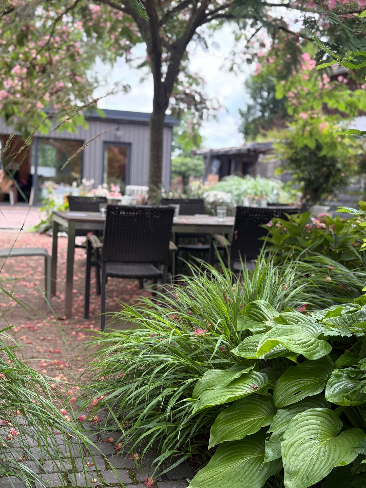SIEBDRUCKEN im Garten auf Keramik